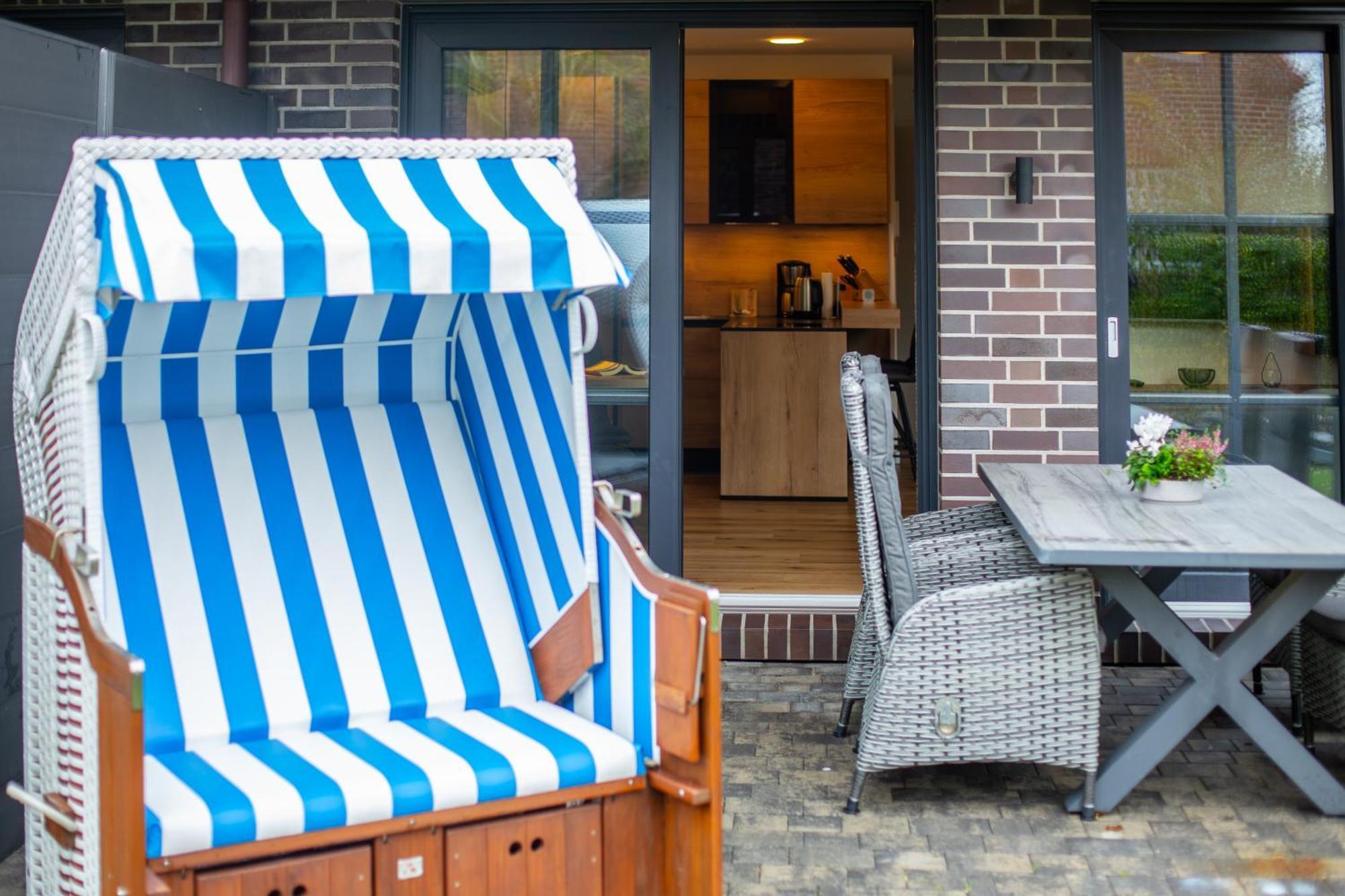 Winkelschiffchen III Mit Sauna Juist Exterior photo